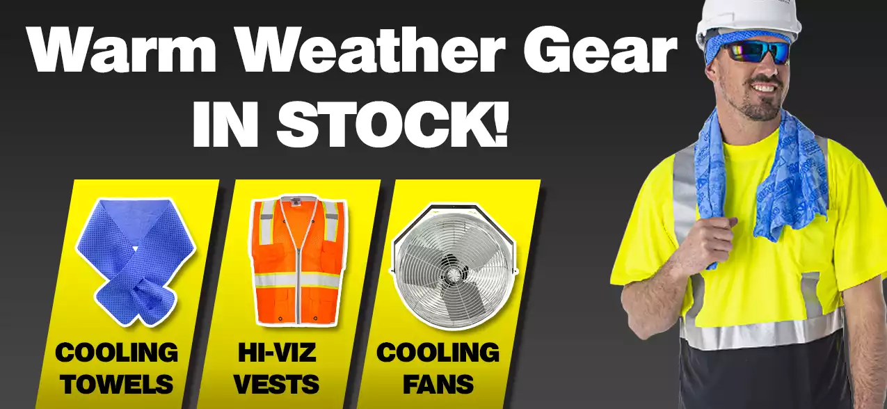 Warm Weather Gear Available Now!